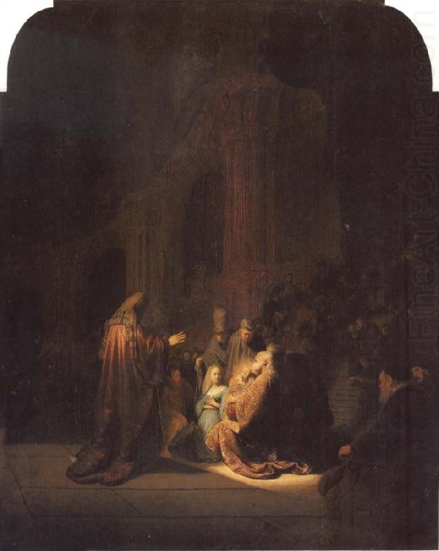 The Presentation of Jesus in the Temple, REMBRANDT Harmenszoon van Rijn